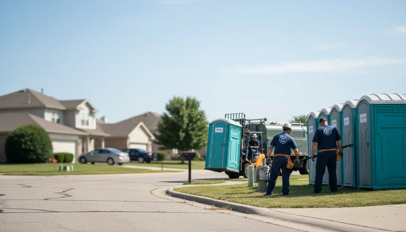 Porta Potty Rental in Roscoe, IL near me